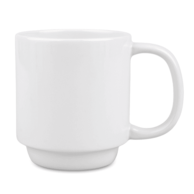Kubek biały Forte 300ml z nadrukiem