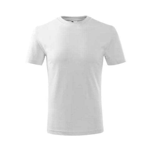 Koszulka z nadrukiem, dziecięca, biała, 110 cm, Malfini 