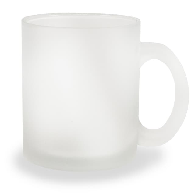 Kubek szklany, szroniony, 295ml