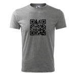 Koszulka męska Malfini ciemnoszary melanż