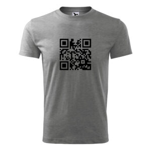 Koszulka męska Malfini ciemnoszary melanż