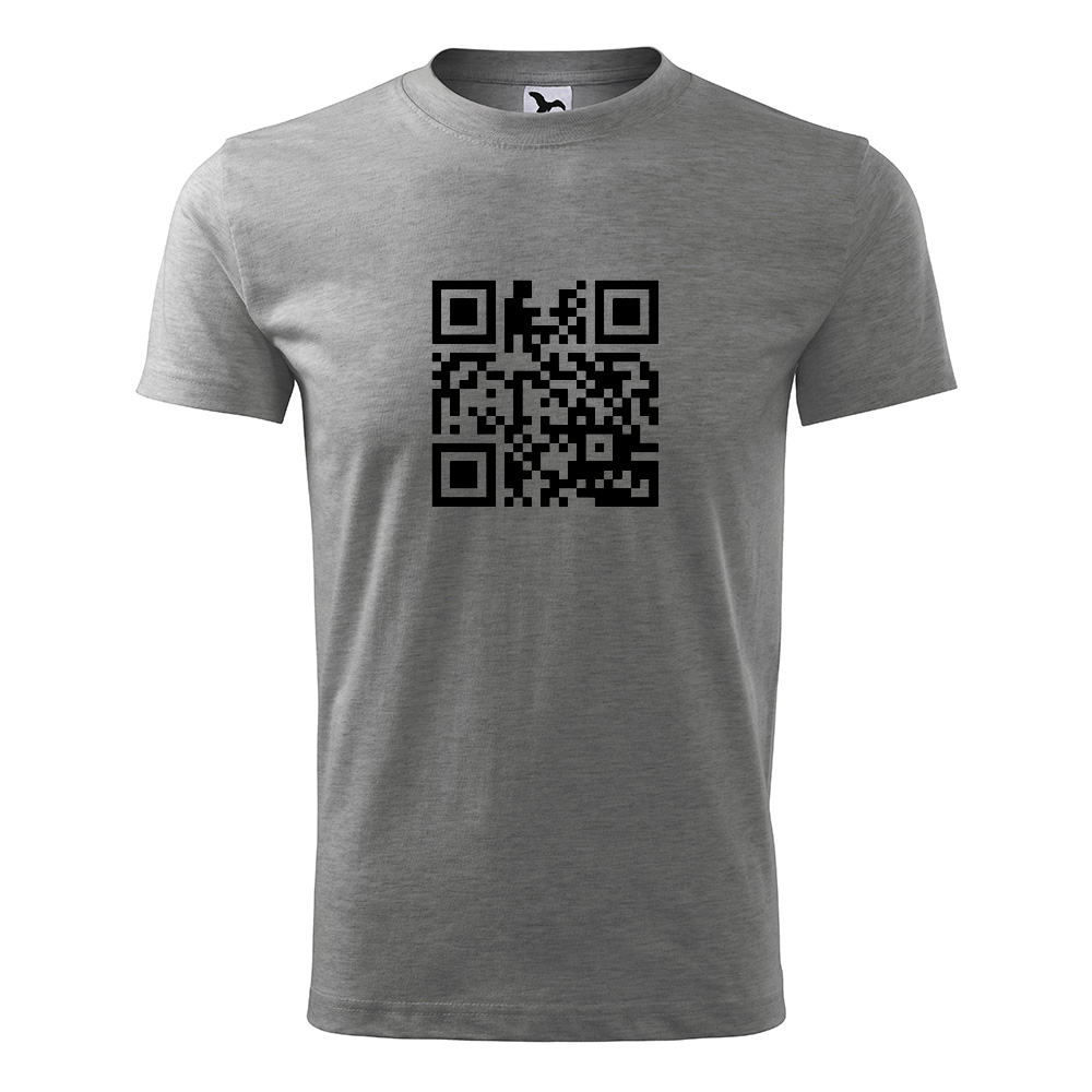 Koszulka męska Malfini ciemnoszary melanż