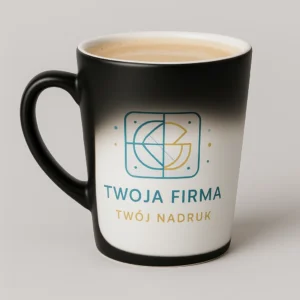 kubek latte magiczny z nadrukiem dla firm