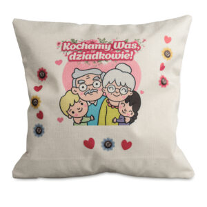 Poduszka poliestrowa 40×40 cm jasny beż