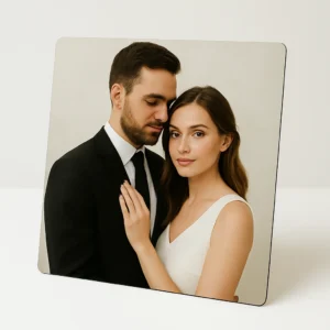 fotoobraz aluminiowy z nadrukiem 25x25