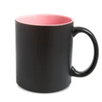 kubek magiczny różowy z nadrukiem 330ml