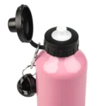 Sportowa butla aluminiowa z nadrukiem różowa 600ml