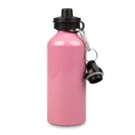 Sportowa butla aluminiowa z nadrukiem różowa 600ml