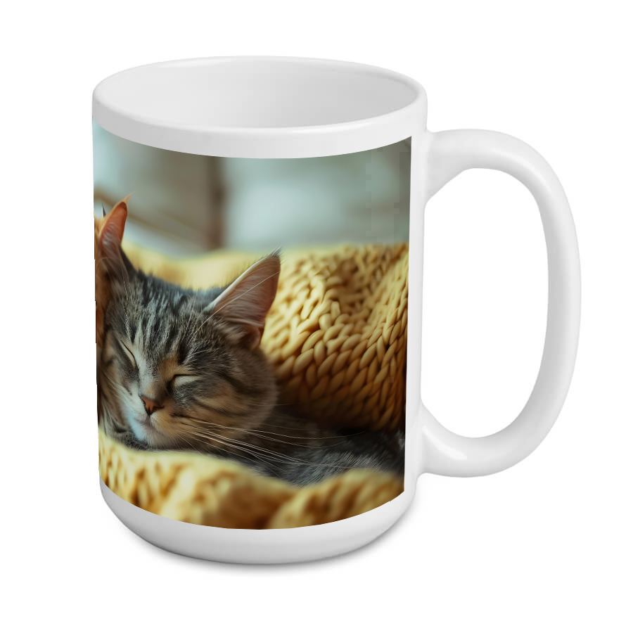 Kubek biały 440 ml z nadrukiem