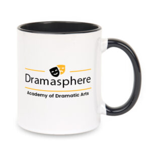 Kubek combo czarny z nadrukiem