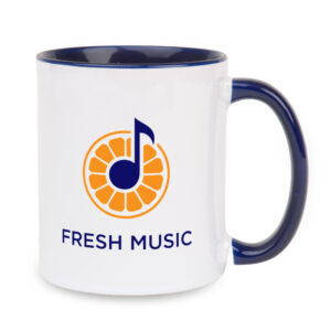 Kubek combo granatowy z nadrukiem