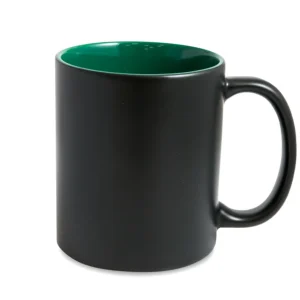 KB-00455 kubek magiczny matowy zielony środek