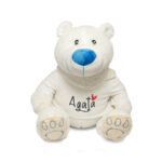 Maskotka Miś Polarny 33 cm