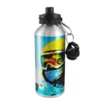 Butla sportowa z nadrukiem 600ml srebrna