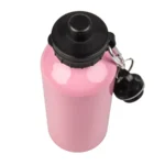 Sportowa butla aluminiowa z nadrukiem różowa 600ml