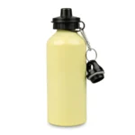 Sportowa butla aluminiowa, 600ml – żółta