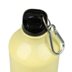 Sportowa butla aluminiowa, 600ml – żółta