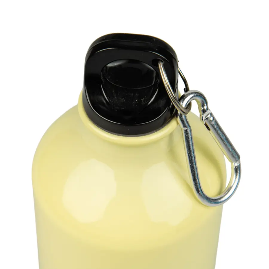 Sportowa butla aluminiowa, 600ml – żółta