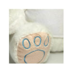 Maskotka miś polarny z nadrukiem