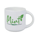 Kubek biały szeroki, 400 ml