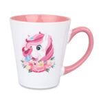 Kubek Latte, środek i ucho różowy