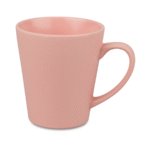 Kubek latte light z nadrukiem różowy