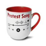 Kubek Coffee 290 ml Combo z czerwonym środkiem i uchwytem