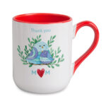 Kubek Coffee 330ml Combo - uchwyt i środek czerwony