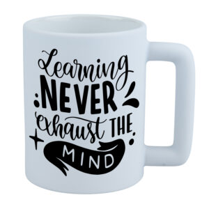 Kubek biały 440 ml Leo matowy