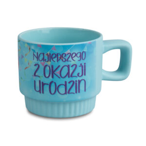 Kubek Fedra Light zielony 300 ml z nadrukiem