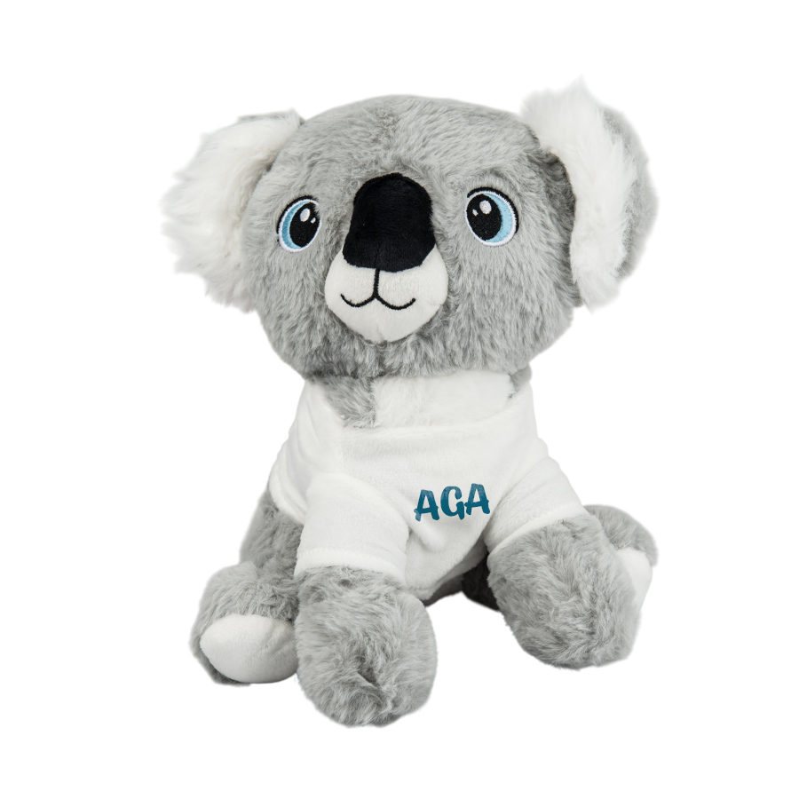 Maskotka Miś Koala 25 cm z koszulką