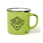Kubek Camper Retro jasnozielony 280 ml